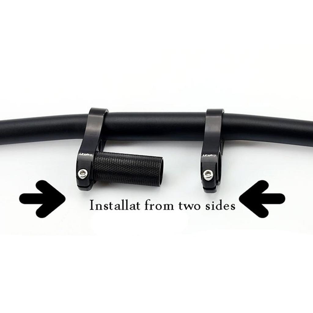 SENQI BMX Short Reach Lightweight Aluminum Alloy Adjustable Handlebar Stem for Folding Stem, Bicycles, 25.4mm (Red)