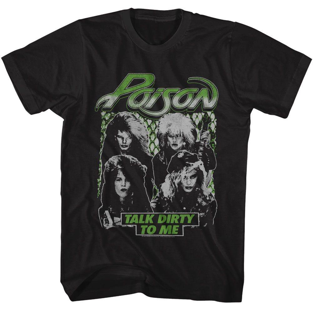 Poison Talk Dirty To Me Band Photos Music Shirt L