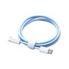 60W Dual-Head PD Fast Charging Cable for Apple and Android Phones, Macaron Braided Data Cable