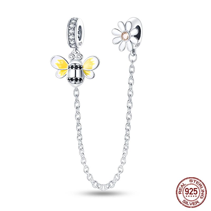 Original 925 Prata Esterlina Cor Mágica Camaleão Luminoso Série Charme Contas Adequado Ajuste Pulseira DIY Jóias Presentes