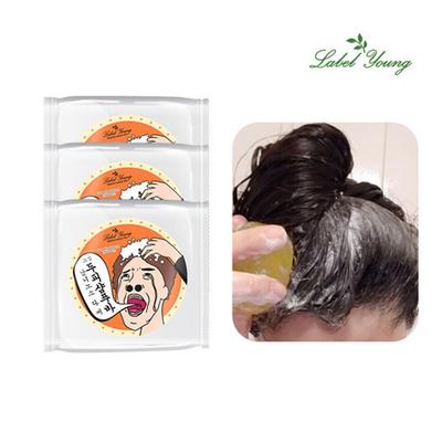 0 Waste Products/ Dead Skin Cells/ Oil and Moisture Balance/ Itchiness Shocking Scalp Shampoo Bar 2+1