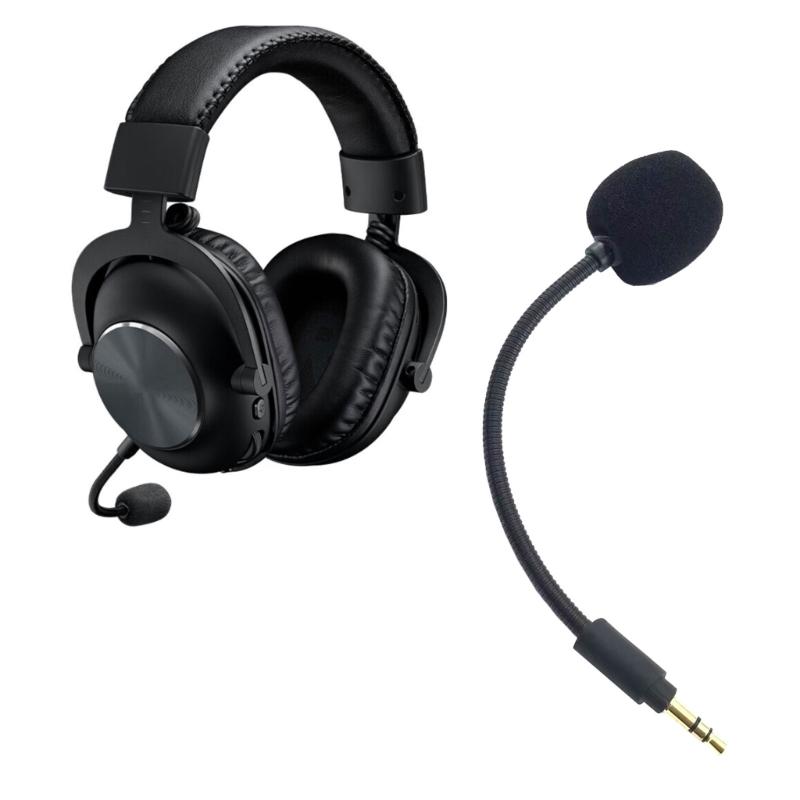 Upgraded Microphone Replacement for G233 G433 Gaming Headphone Noise Cancellation Backup Removable Microphone Gaming