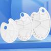 Watercolor & Oil 14-Hole Oval Mixing Palette, Plastic, Multi-Specification for DIY Painting