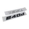 ABS 3D Car Rear Trunk Letter Badge Emblem Exterior for BMW 116d 118d 120d 125d 135d 218d 220d 240d Auto Modification Accessories