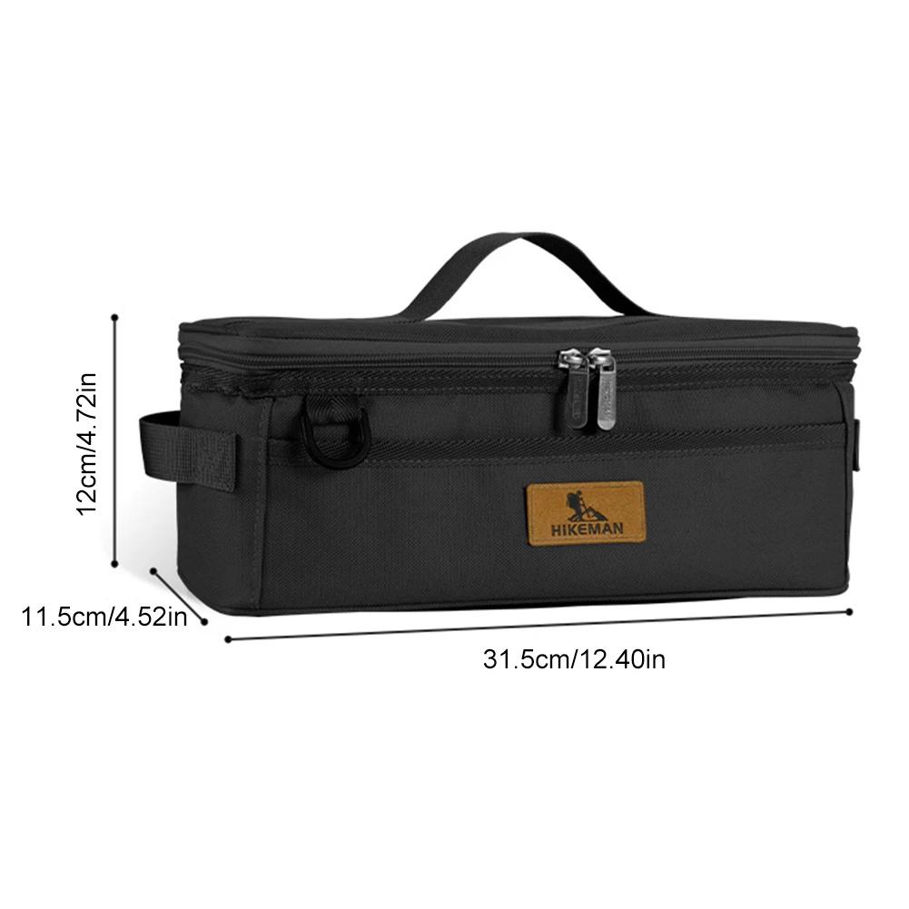 Cooking Utensil Organizer Portable Kitchen Utensil Storage Bag Large Capacity Waterproof Moisture-proof Outdoor Camping Supplies