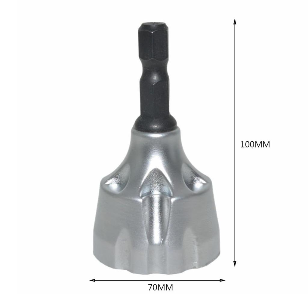 Hexagon Shank Universal Deburring External Chamfer Drill Bits Remove Burr for Metal Bolt Thread Repair Power Tools