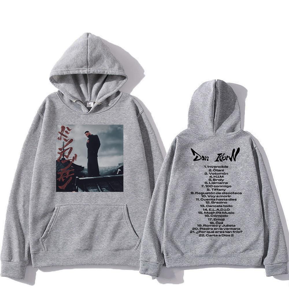 Eladio Carrión Hoodie 2025 New Album DON KBRN Men/women Hoodies Harajuku Aesthetic Winter Clothes Pullover Sweatshirt Vintage