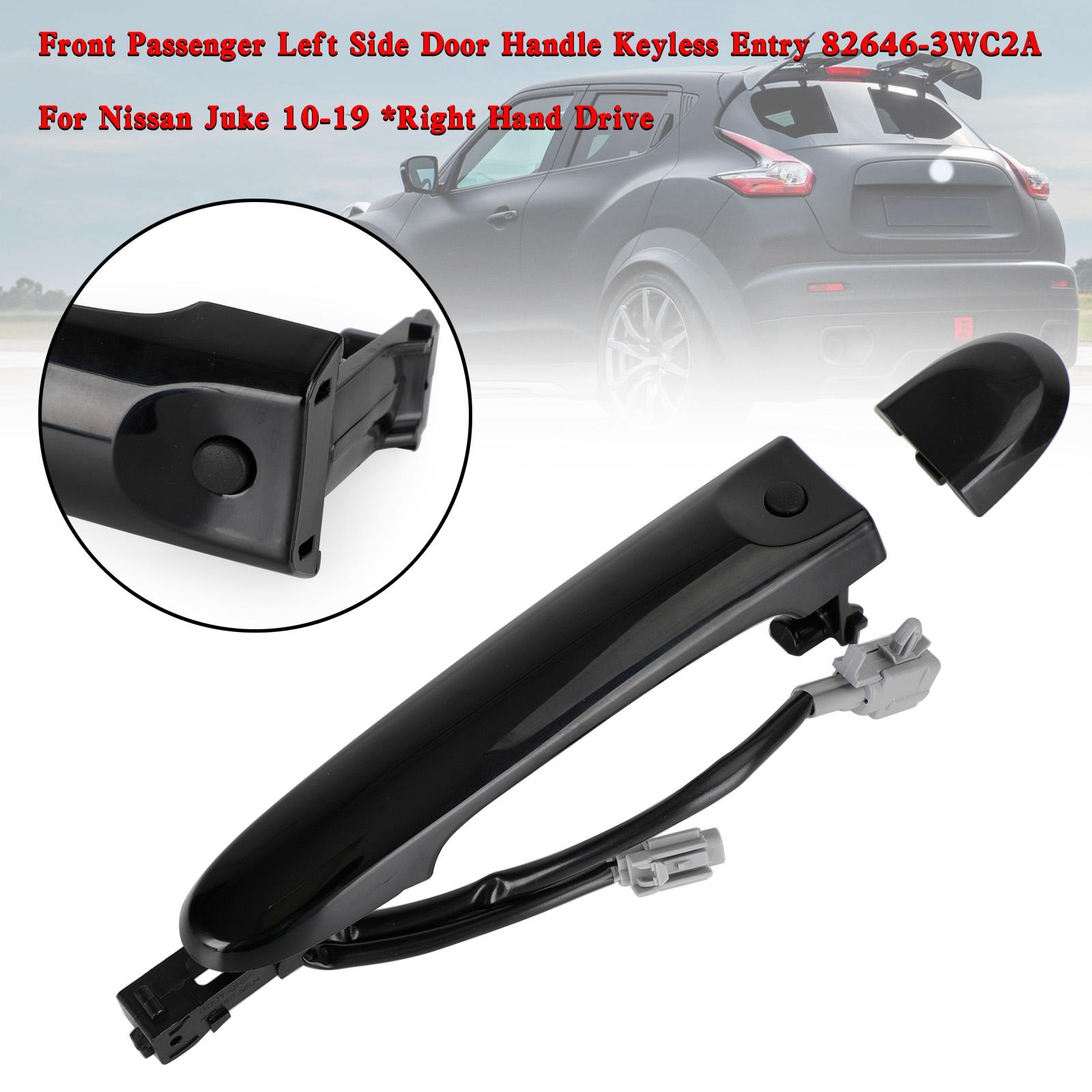

Front Passenger Left Side Door Handle Keyless Entry 82646-3WC2A For Juke 10-19