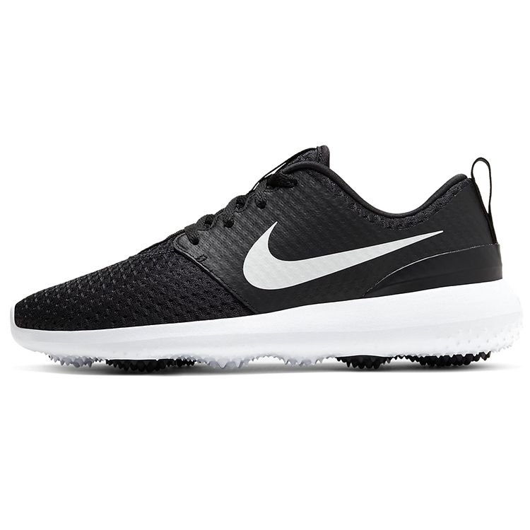

Nike Roshe Golf Black Metallic White Women Sneakers CD6066-001