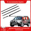 Kompatibel mit 2008-2013 Nissan X-Trail Außenfensterleiste Regendichtungsstreifen