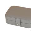 Jewelry Box Organizer, Double Layer for Travel Storage Case Earrings Rings Women