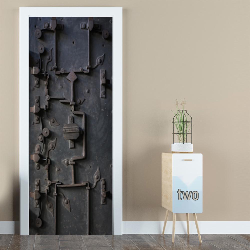 Cross-Border Self-Adhesive Removable Door & Wall Sticker for Rental Room Renovation.