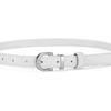 Belt Women'S First Layer Cowhide Black Thin Belt Genuine Leather Women'S Belt Classic Belt Women
