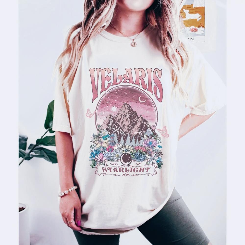 

Acotar Футболка Топ Женская Футболка Женская Смешные Футболки Харадзюку Аниме Графическая Оверсайз Одежда Путешествия Повседневная Мода Уличная Одежда S