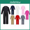 Fashion Coveralls Boys Mechanic Kids Long Sleeve Turndown Collar Zipper Front Jumpsuit Halloween Cosplay Costume