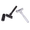 Men Shaver Barber Tools Hair Razor Adjustable Double Edge Classic Safety Razor With 5 Pcs Stainless Steel Blades Shaver