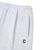 COVERNAT C Logo Sweat Wide Pants Heather Grey