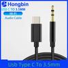 Usb Type C To 3.5mm Aux Audio Cable Headset Speaker Headphone Jack Adapter Car Aux for Samsung S20 Plus Note 20 S21 Ultra Tab S7Good Product