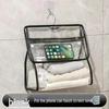 Waterproof Hanging Bath Bag for Toiletries and Clothes - Large Capacity