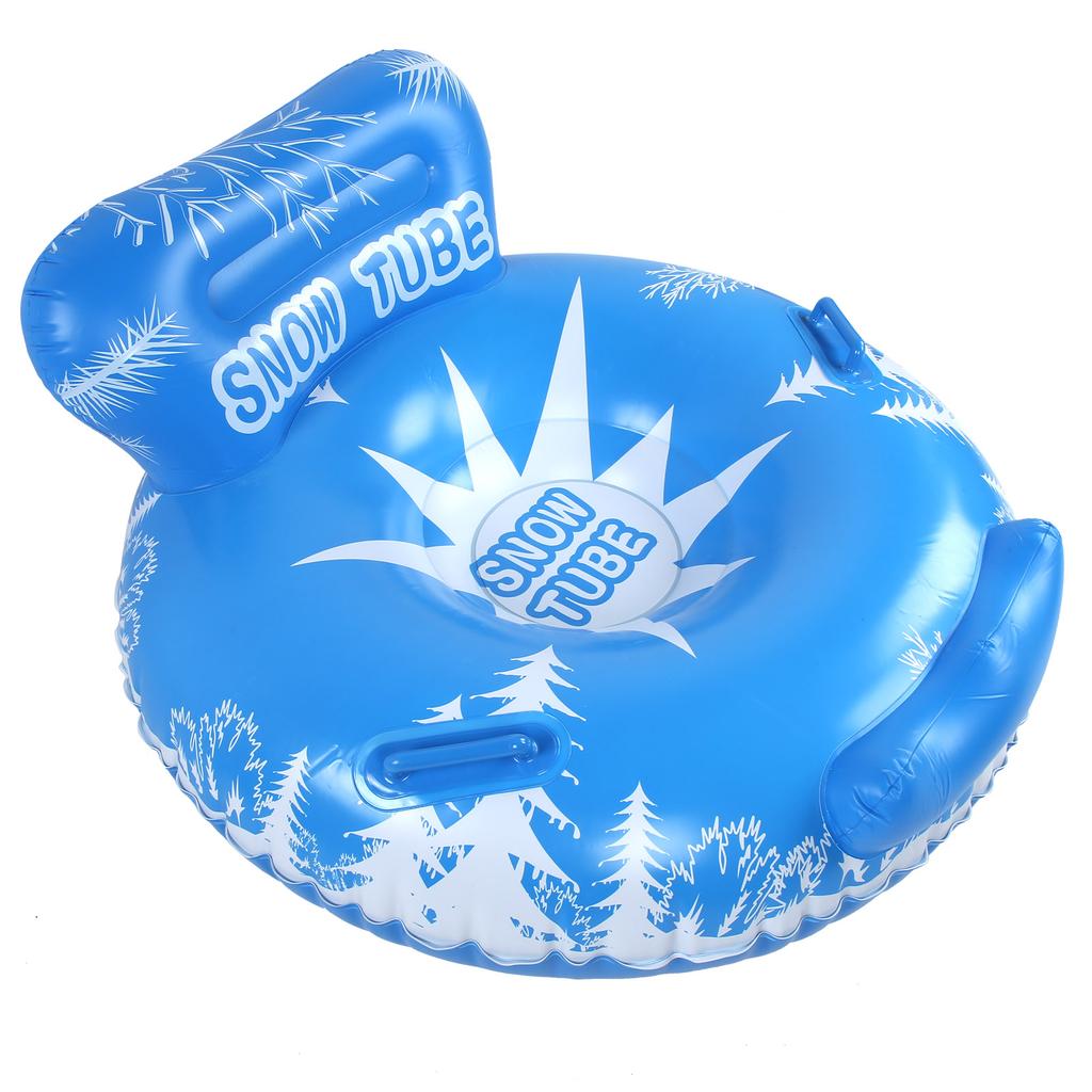 Winter Outdoor Inflatable Ski Rings Toy Floated Skiing Board Accessories for Children Adults