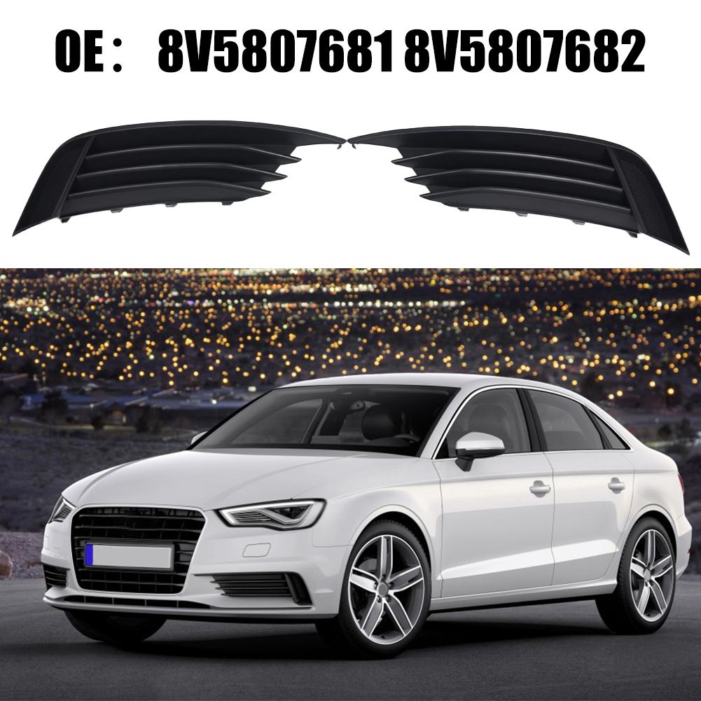 ABS Set Black Fog Light Grills Installation Method Non Deformable OEM Number Package Content Plug And Play Notes