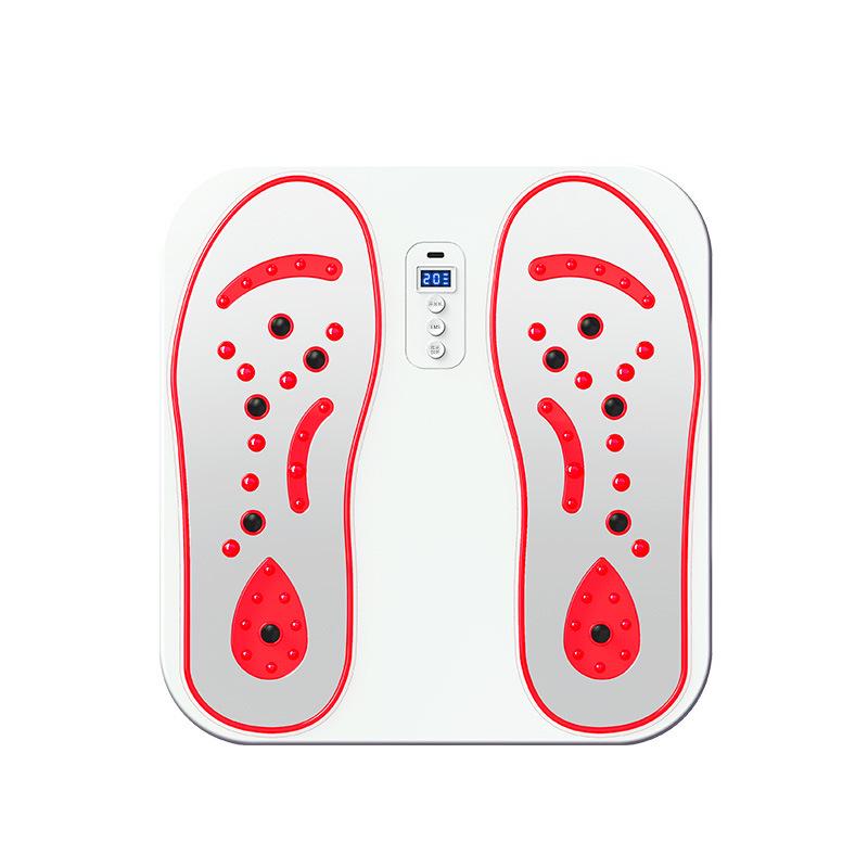 Smart EMS Foot Massager Pad: USB Rechargeable Foot Spa Mat for Relaxation and Sole Therapy