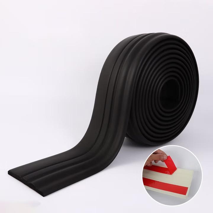 1pc Soft Skirting Board Self-Adhesive Wall Sticker Kindergarten Wall Corner Floor Line Renovation Ugly Decoration Strip