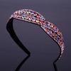 Hairband Shinny Crystal Cross Sweet Headband Korean Style Hair Hoop Rhinestone Girls Hair Hoop