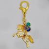 Feng Shui Joy Wind Horse Amulet Keychain Lucky Keychain W5329