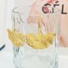 Retro Chinese Ginkgo Leaf Ear Hooks: Autumn/Winter Statement Earrings in Exaggerated Fashion Design