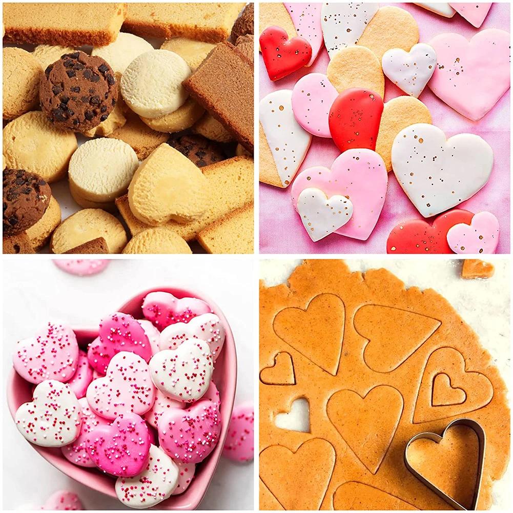 30 Stück Edelstahl Polymer Clay Ohrring Ausstecher Backform Handgefertigt DIY Basteln für Küche Backen Schmuckherstellung Kuchen