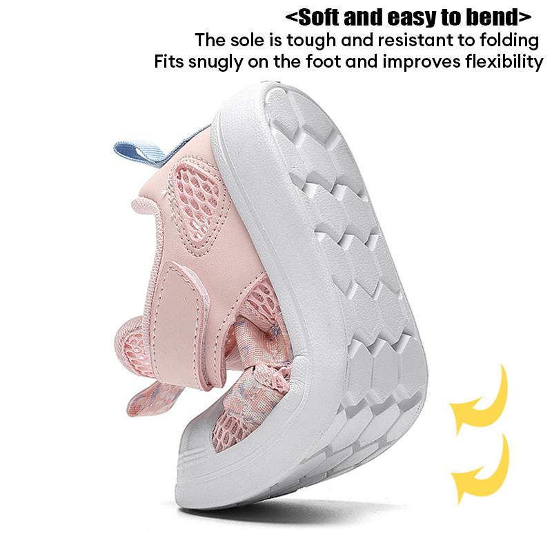 Summer Children Mesh Casual Shoes Girl Sneakers Non Slip Kids Sport Footwear Outdoor Comfortable Breathable Walking Shoes