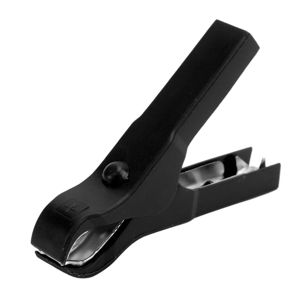 Electric Clip Moderate Elasticity Steel ABS Material 30A Maximum Current Power Charging Clamp for Experimental Tests for Wires