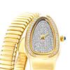 MISSFOX Women's European & American INS Style Snakehead Watch – Unique, Fashionable, Snake-Shaped Design