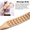 36 Beads Wooden Massage Tool Myofascial Release for Stomach Cellulite Neck Waist Body Sculpting Therapy
