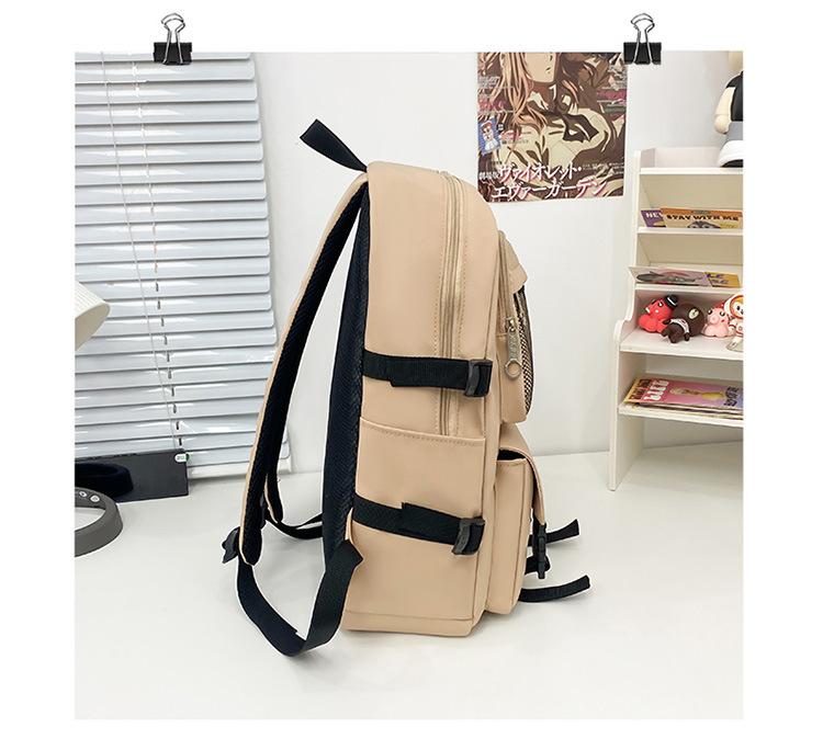 Men's Backpack Middle School Student Backpack Women's Schoolbag
