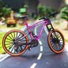New Alloy Mini Bicycle Model Collection Colorful Simulation Metal Bicycle Mini Miniature Bike Gifts