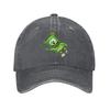 Gummibär (der Gummibär)  Denim Stoffkappe Lässige Baseballkappen Verstellbarer Hut Sommer Unisex Baseballkappen