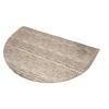 Half Round Doormat - Front Door for Indoor Entryway, Stain- and
