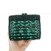 New Diamond Dinner Bag Glass Rhinestone Banquet Rhinestone Clutch Purse