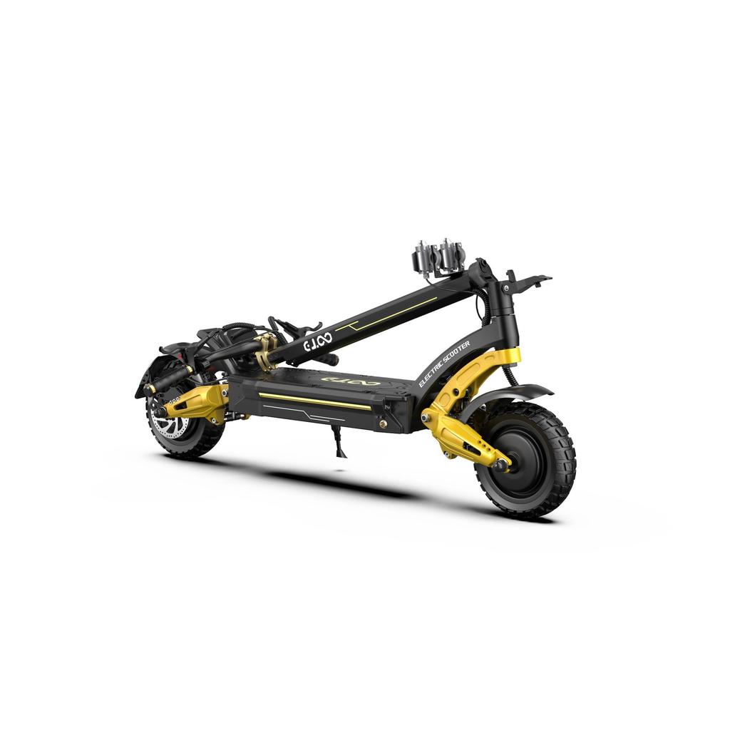 OOTD S30 1200W Dual-Motor Electric Scooter, 52V 23.4Ah Battery, 60km Range, Foldable Design, Smart Display, Hydraulic Brakes