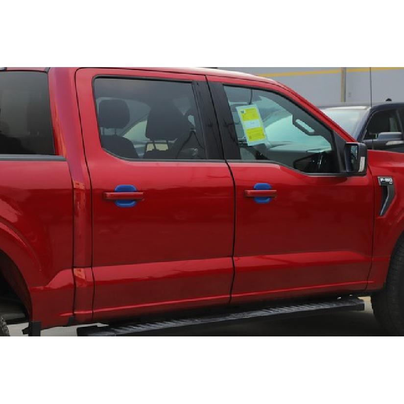 Blue Exterior Door Handle Bowl Decor Cover Trim Accessories For Ford F150 +