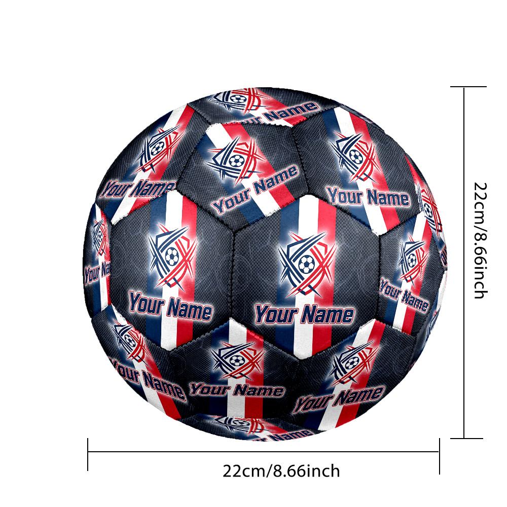 Personalized Size 5 Football France National Football Team Pattern Outdoor Game Sports Ball Gift