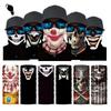 Xunhui Skull Sports Neck Warmer: Seamless Outdoor Cycling Face Mask & Sun Protection Headscarf