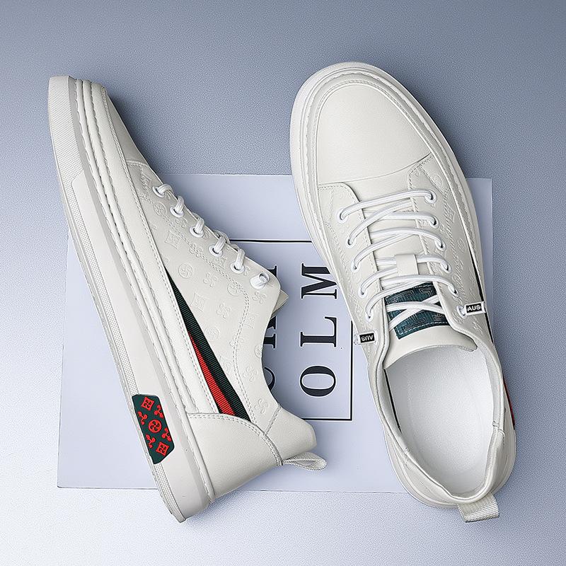 Autumn new sports shoes men's trendy shoes casual little white shoes men's board shoes youth 2025