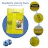 Fruit Picker Handle Blueberry Collection Harvester Shovel Tool Picking Garden Tool Berry Comb for Blueberries Cranberries