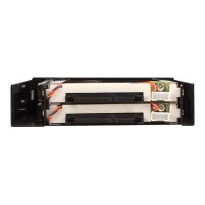 STARTECH.COM Rack amovible 3.5" sans tiroir pour 2 disques durs 2.5" - Face arrière 3.5 pouces - Echangeable à chaud - Hot swap