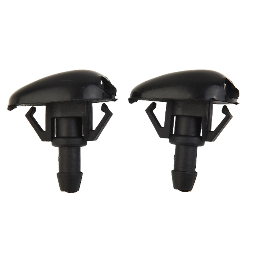 Washer Water Jet Nozzle Windscreen 2 ABS Plastic D40