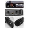 Wireless Microphone Two User Simultaneous Use For Family Gatherings Clear Sound ABS Plastic Construction