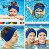 Portable Swim Headband Reusable Ear Band Keep Ears Dry & Swimming Hairband Prevent Swimmer's for Kids and Adults Water Sports